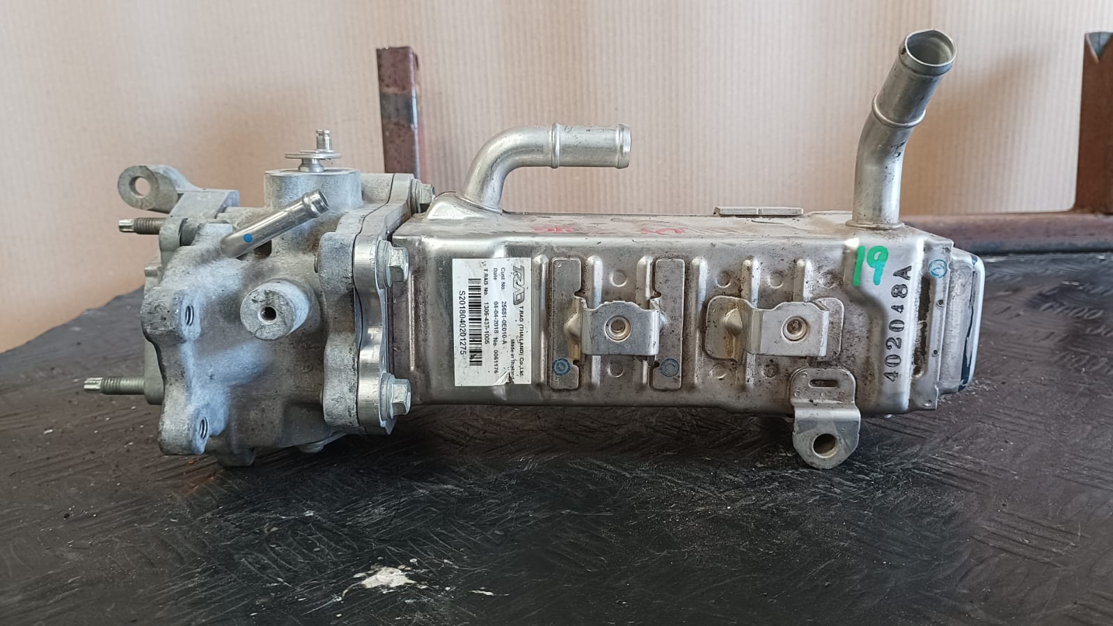 Enfriador de valvula egr toyota hilux
