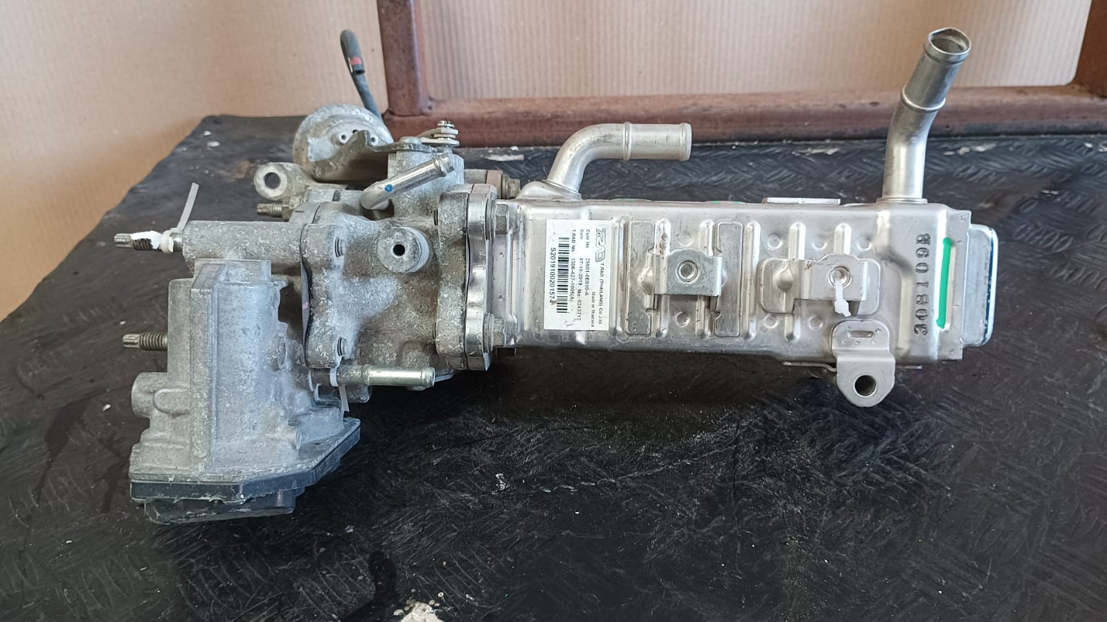 Enfriador de valvula egr toyota hilux