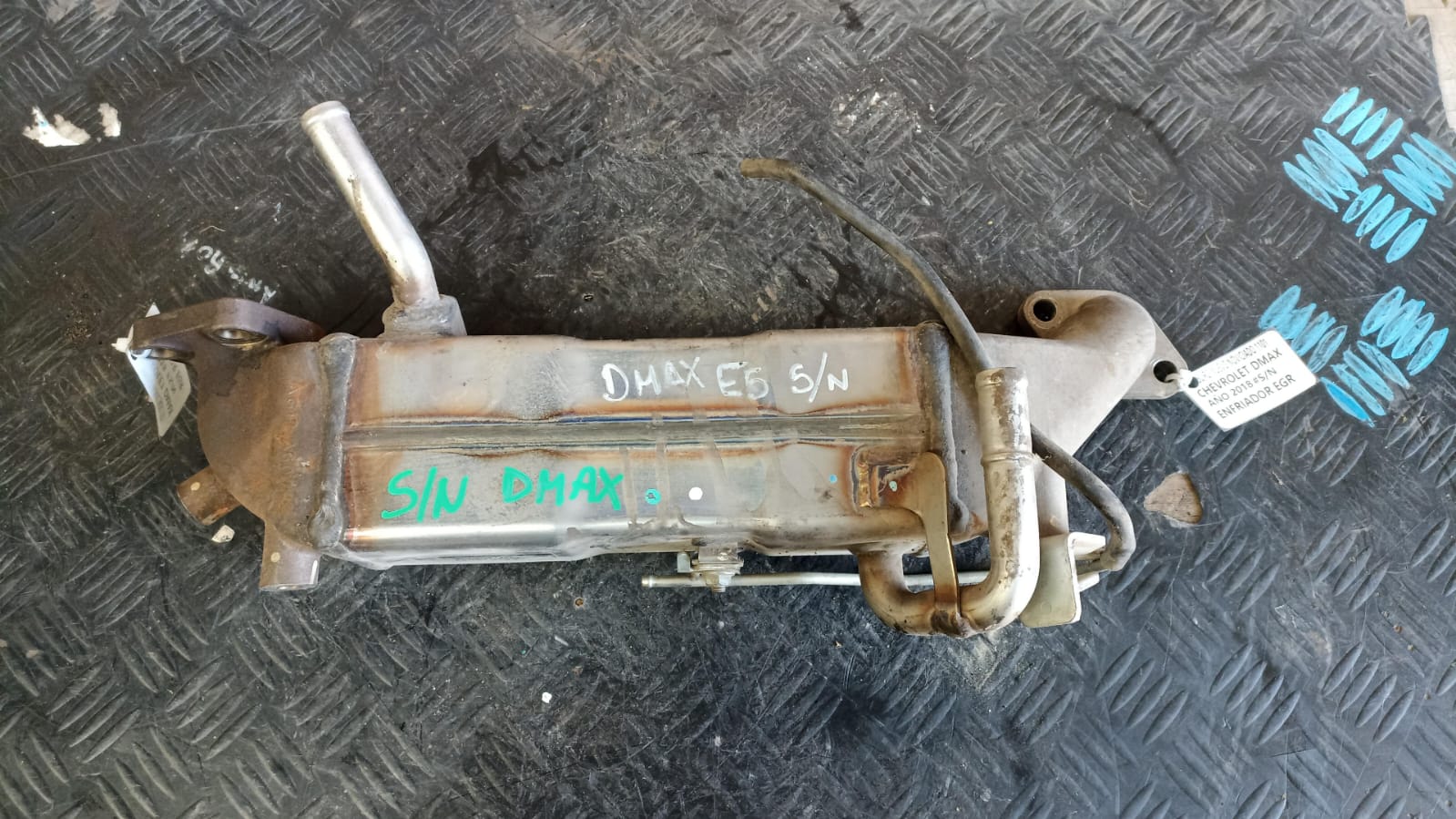 Enfriador de valvula egr chevrolet dmax