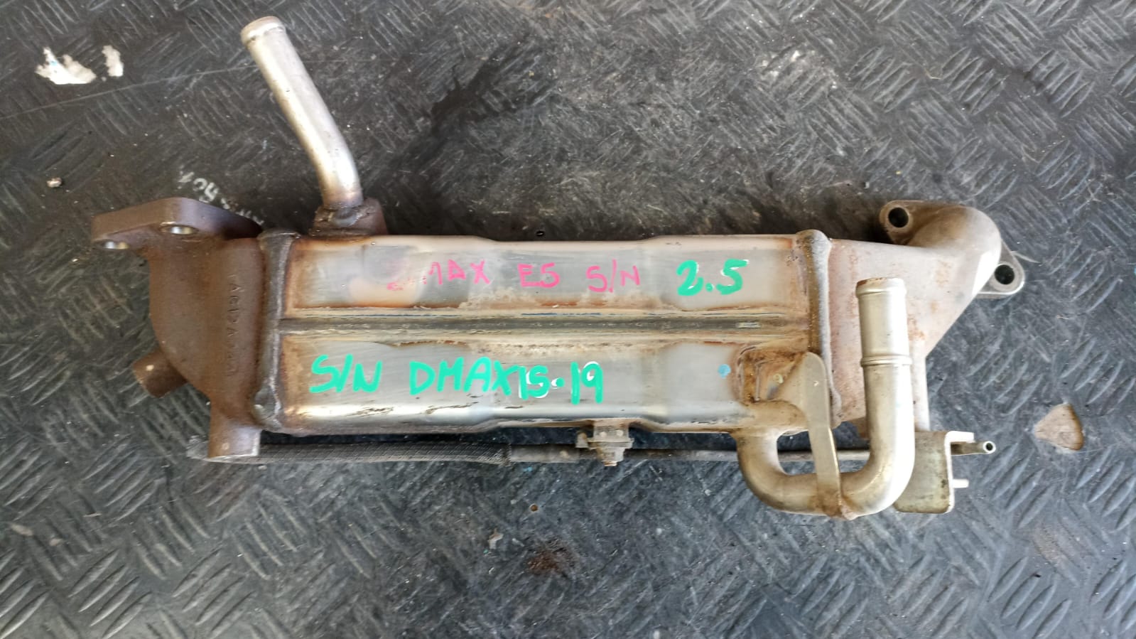 Enfriador de valvula egr chevrolet dmax