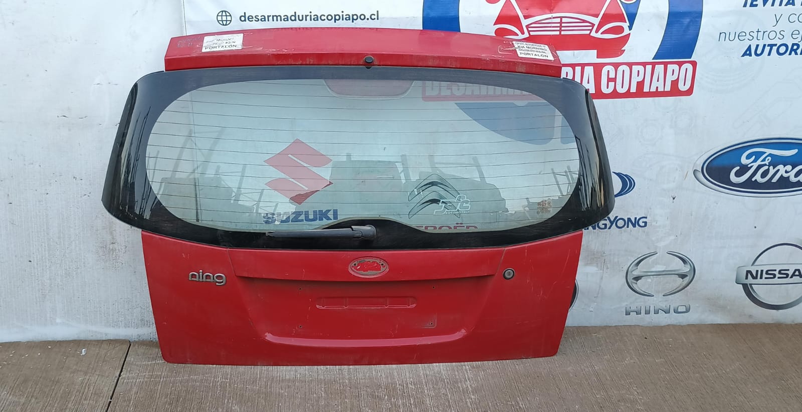 Tapa maleta / portalon kia morning 2004 2005 2006 2007 2008 2009 2010 2011