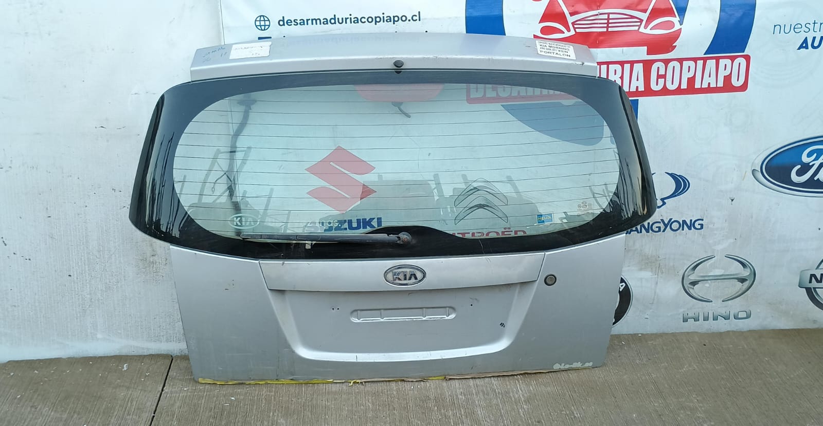 Tapa maleta / portalon kia morning 2004 2005 2006 2007 2008 2009 2010 2011