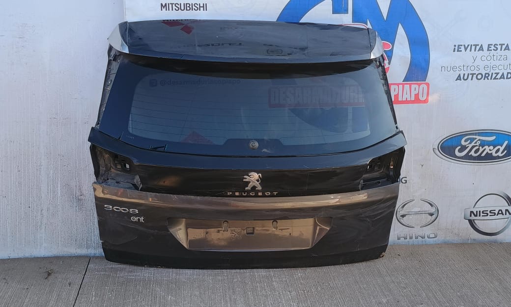 Tapa maleta / portalon peugeot 3008 2017 2018 2019 2020