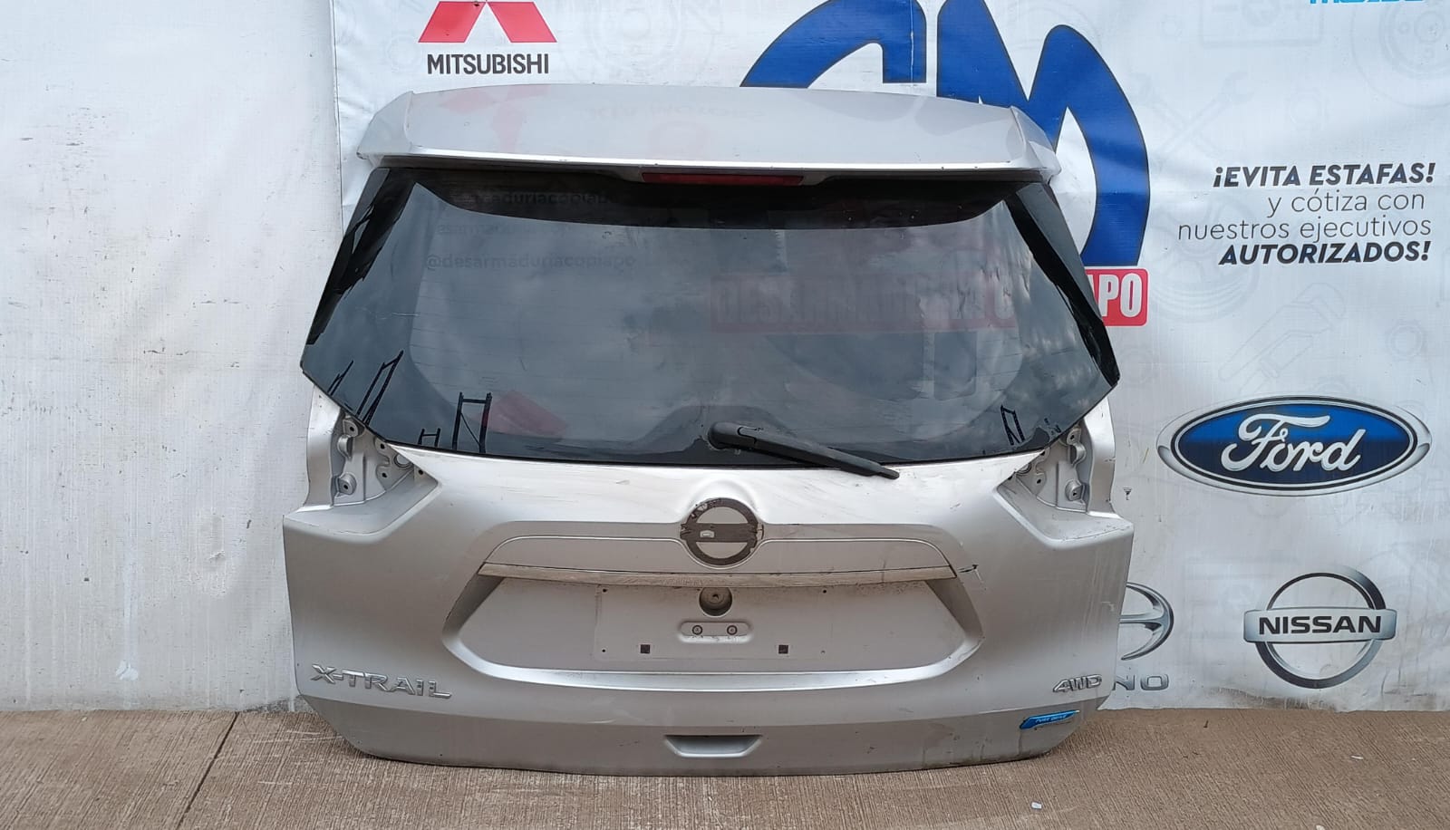Tapa maleta / portalon nissan x-trail 2015 2016 2017 2018 2019 2020 2021