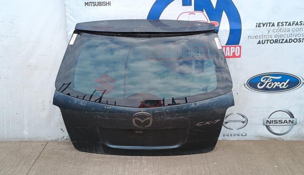 Tapa maleta / portalon mazda cx7 2007 2008 2009 2010 2011 2012