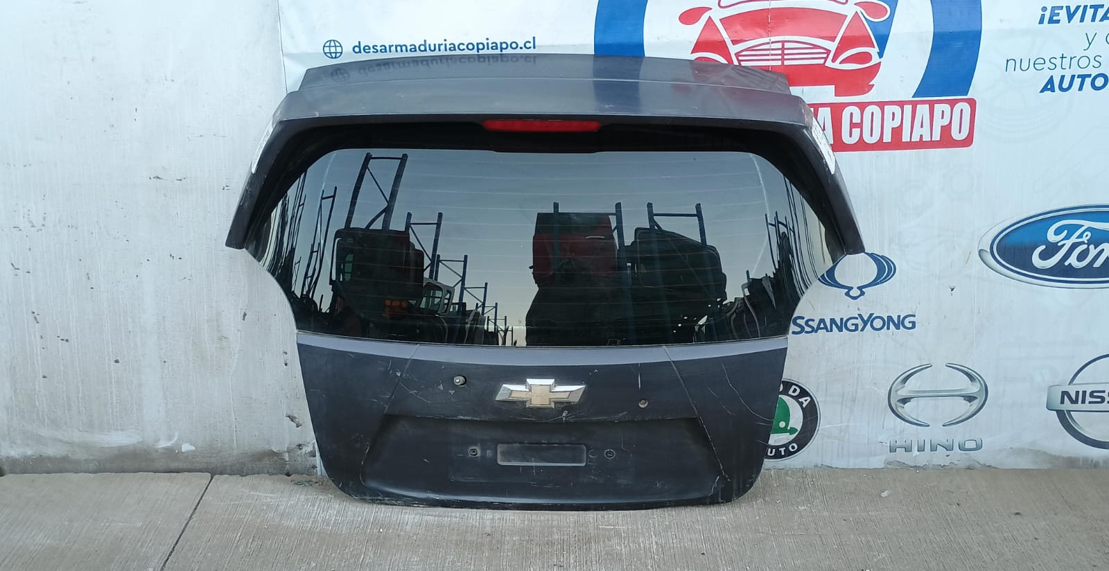 Tapa maleta / portalon chevrolet spark gt 2010 2011 2012 2013 2014 2015 2016 2017