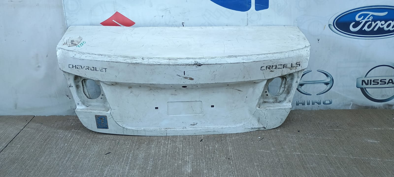 Tapa maleta / portalon chevrolet cruze 2009 2010 2011 2012 2013 2014 2015