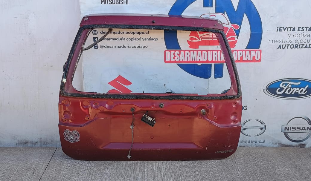 Tapa maleta / portalon mitsubishi montero sport g2 1998 1999 2000 2001 2002