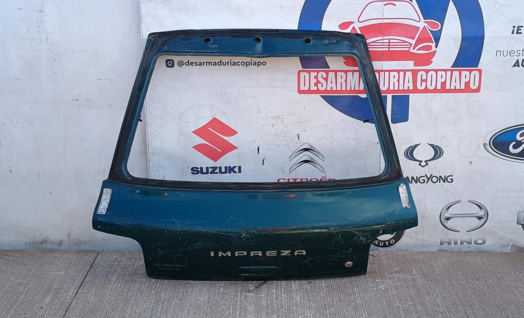 Tapa maleta / portalon subaru impreza 1992 1993 1994 1995 1996 1997 1998 1999 2000