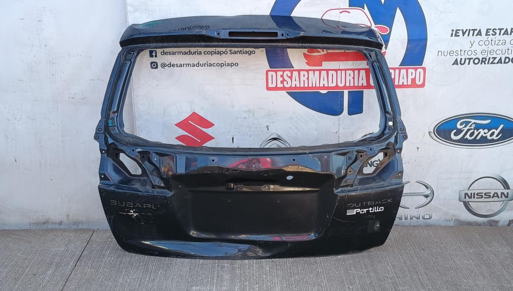 Tapa maleta / portalon subaru outback 2010 2011 2012 2013 2014