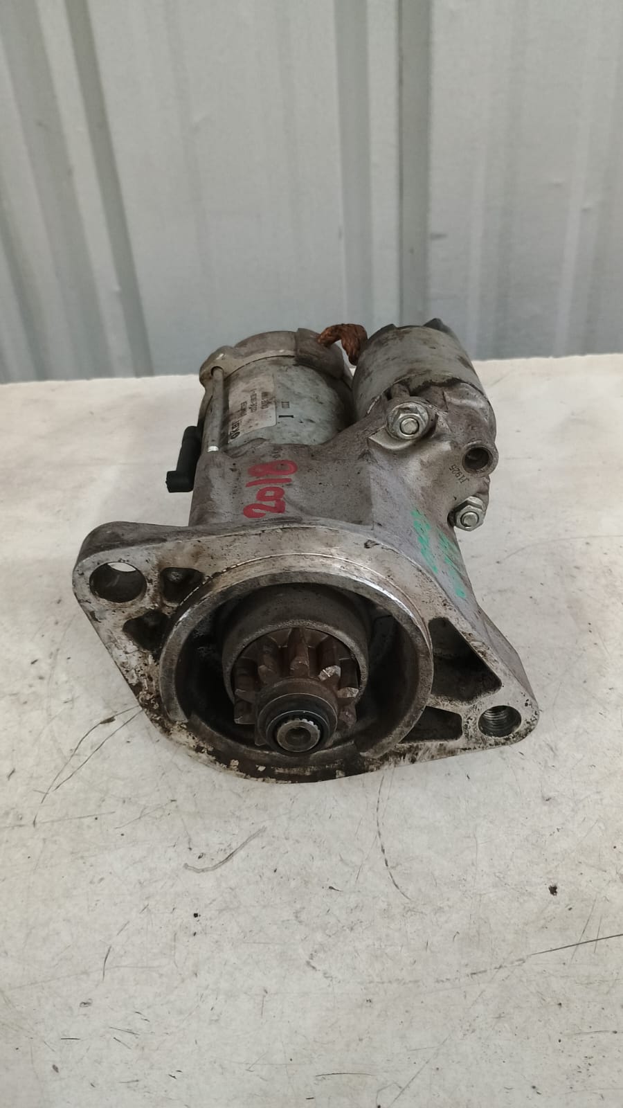 Motor de partida toyota hilux