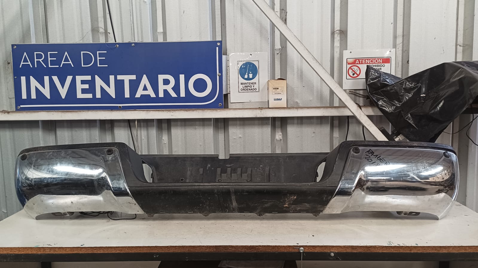 Parachoque trasero ford ranger