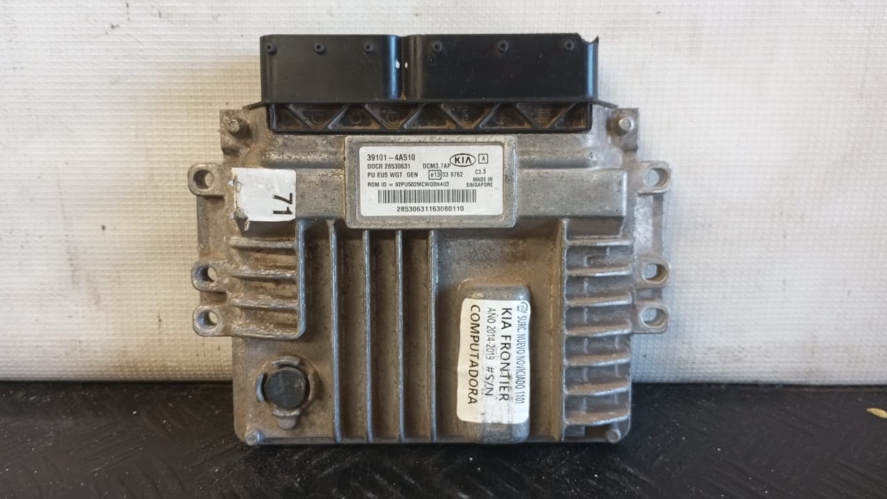 Computador de motor (ecu) kia frontier 2014 2015 2016 2017 2018 2019