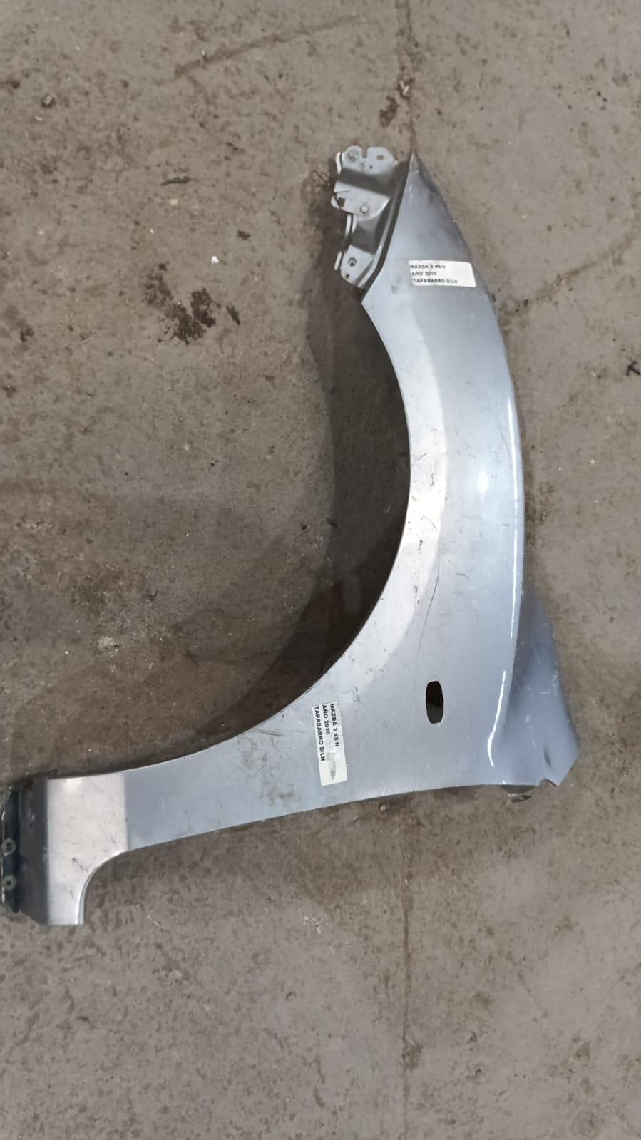 Tapabarro izquierdo mazda 3 2010 2011 2012 2013