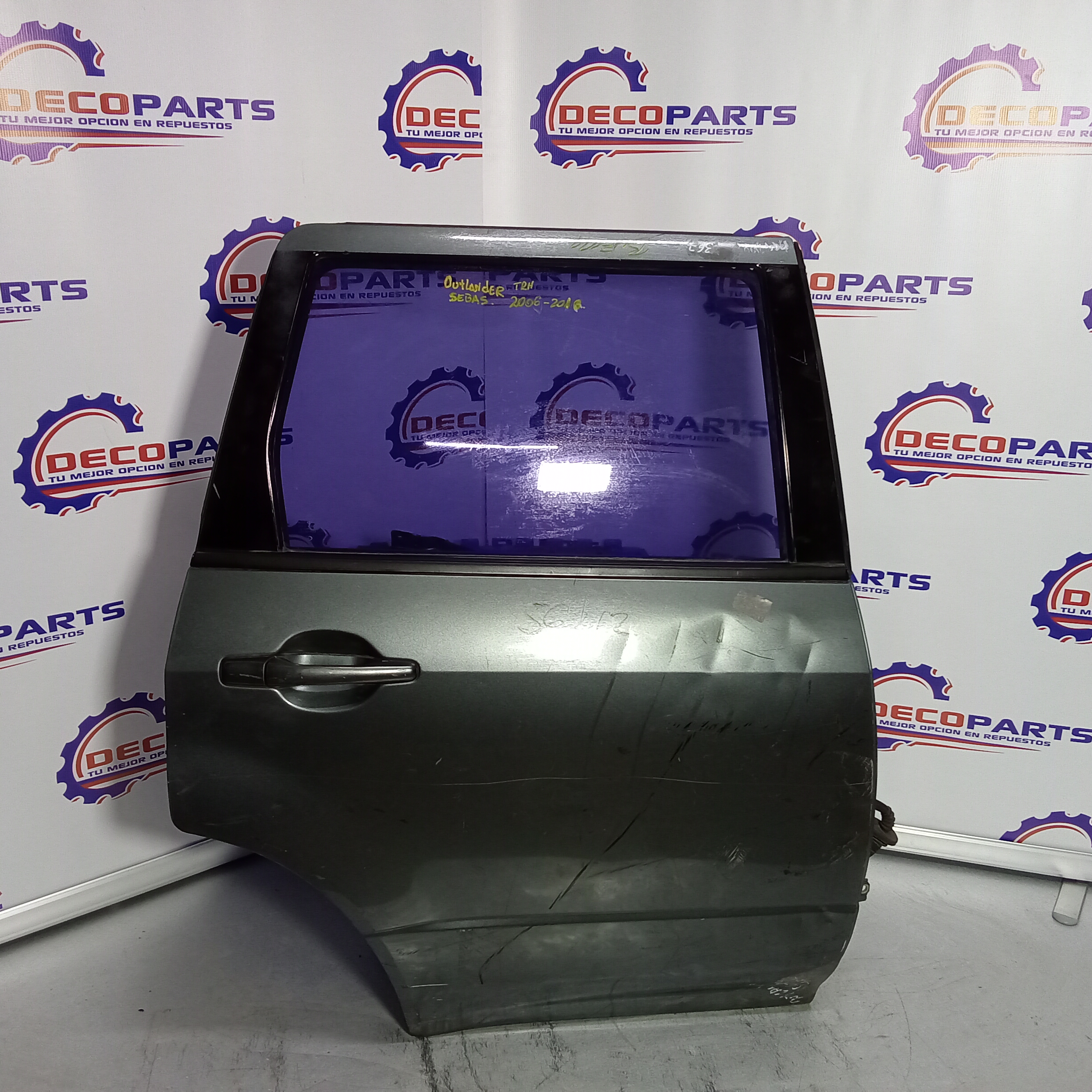 Puerta trasera derecha mitsubishi outlander 2006 2007 2008 2009 2010