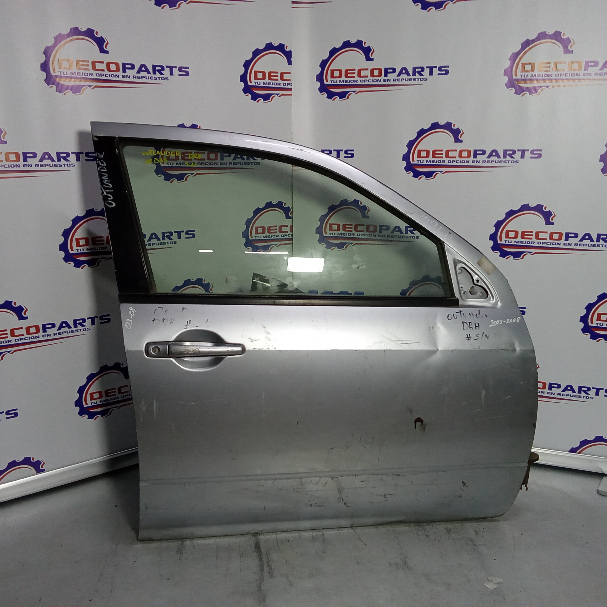 Puerta delantera derecha mitsubishi outlander 2003 2004 2005 2006 2007 2008 2009