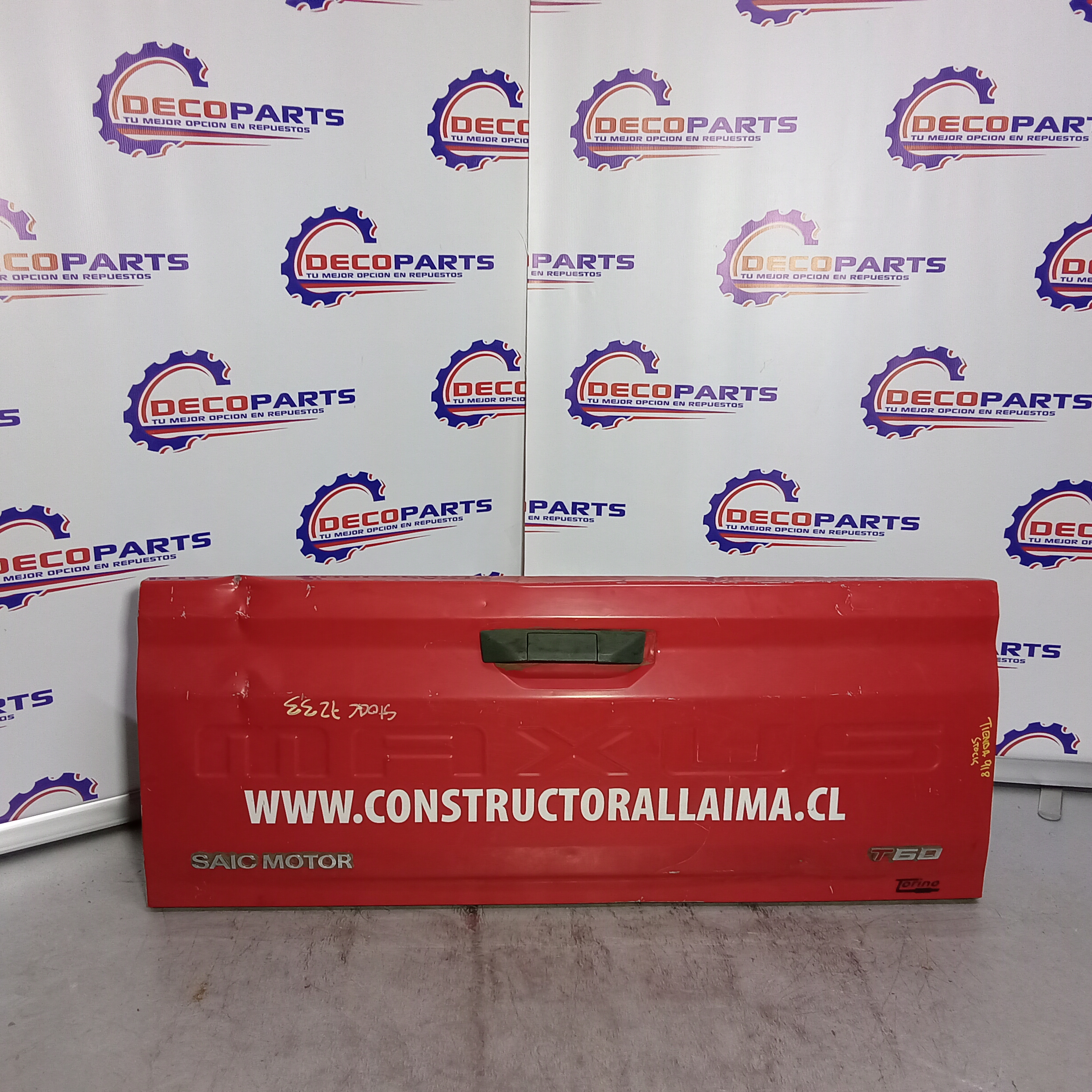 Tapa maleta / portalon maxus t60 2018 2019 2020 2021