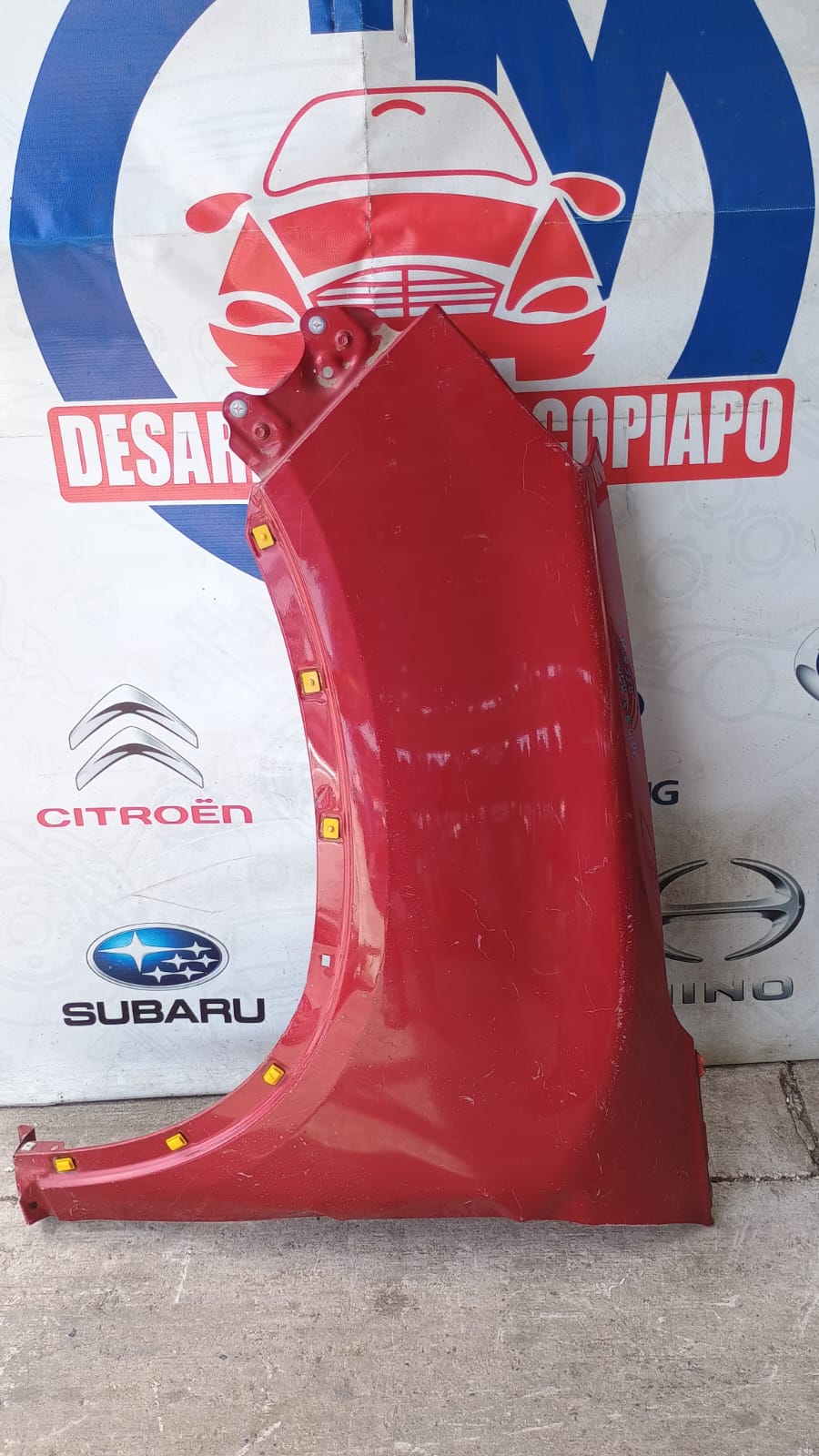 Tapabarro izquierdo ssangyong musso