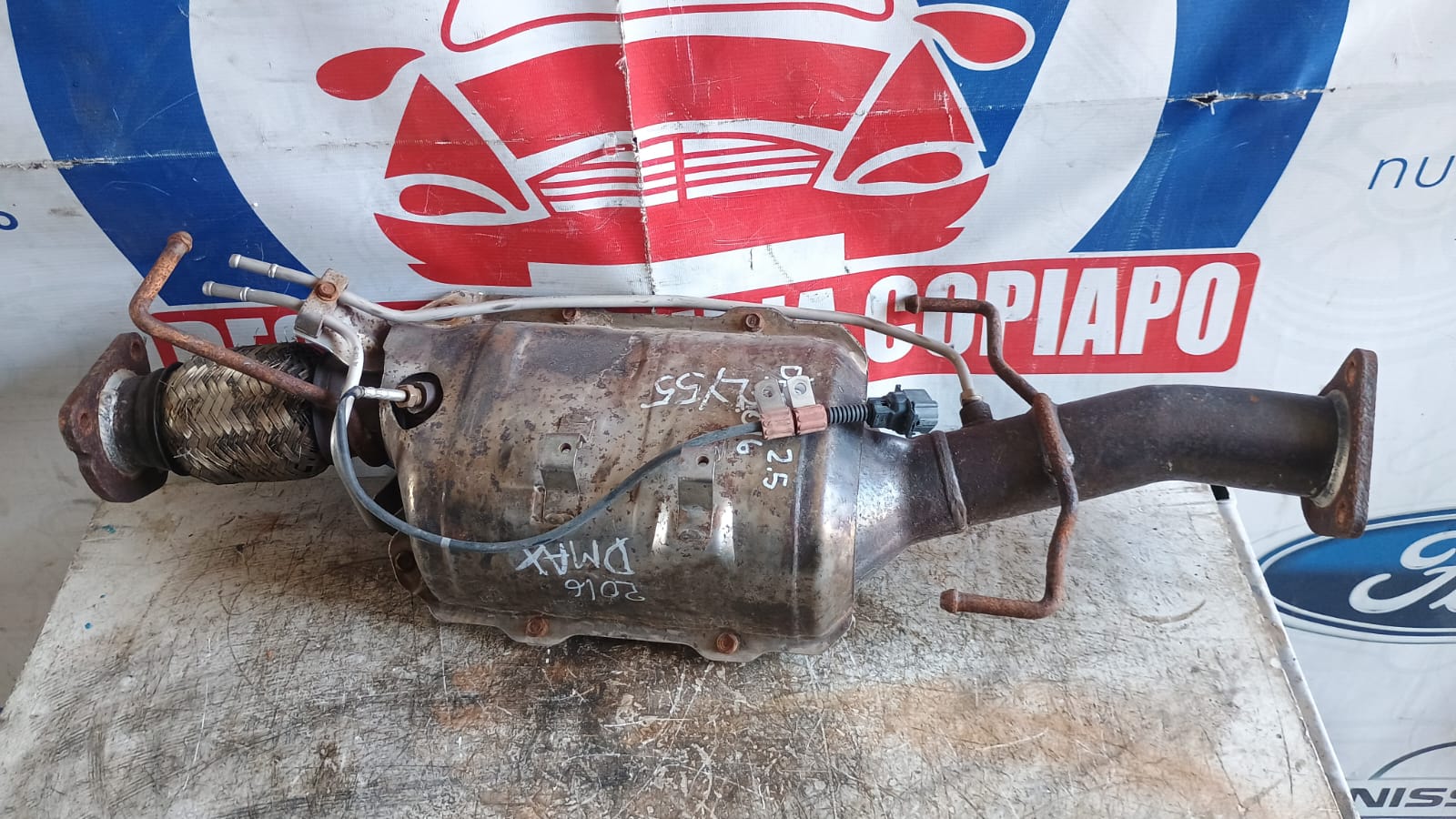 Filtro de particulas( dpf) chevrolet dmax