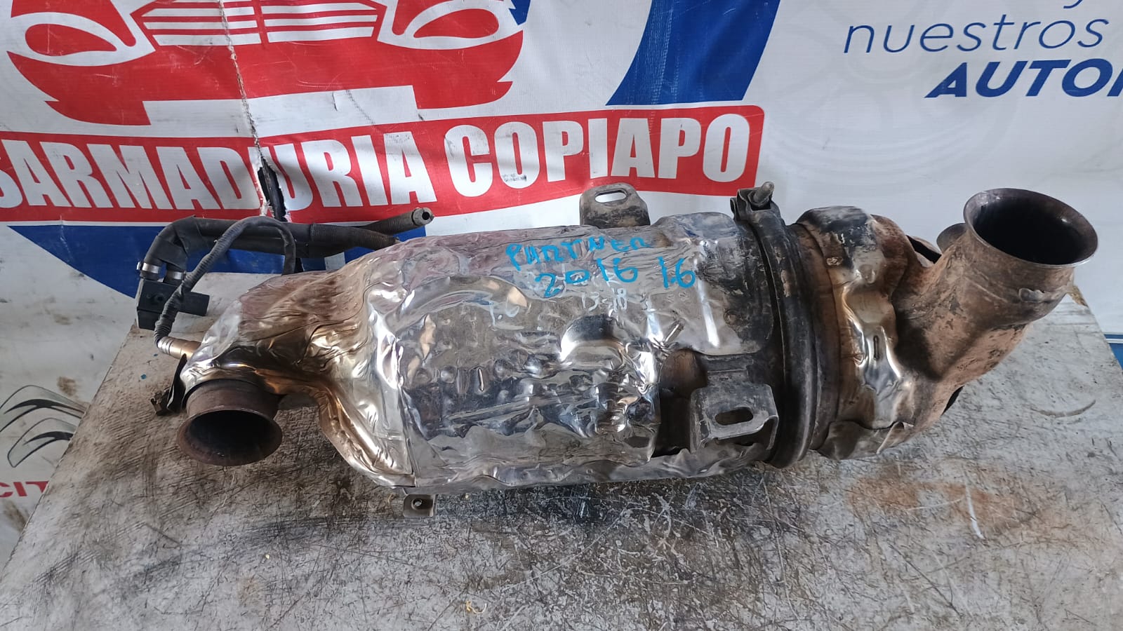 Filtro de particulas( dpf) peugeot partner