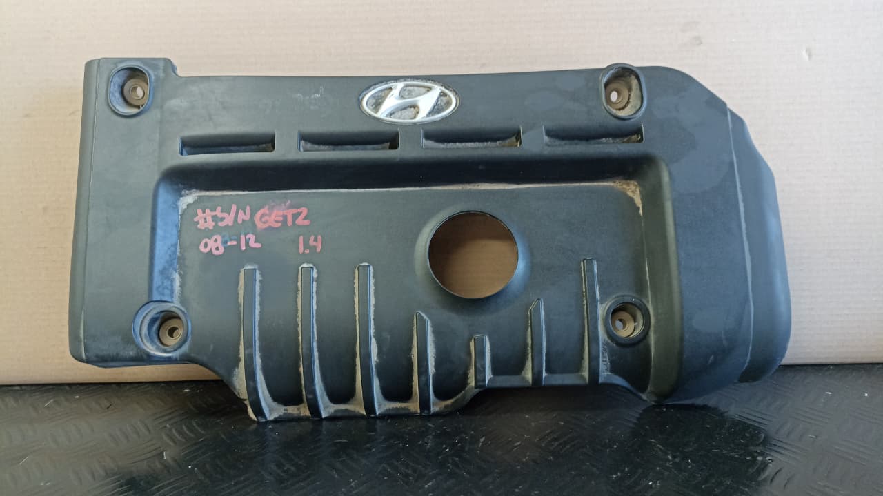 Tapa cubre motor hyundai getz 2008 2009 2010 2011 2012