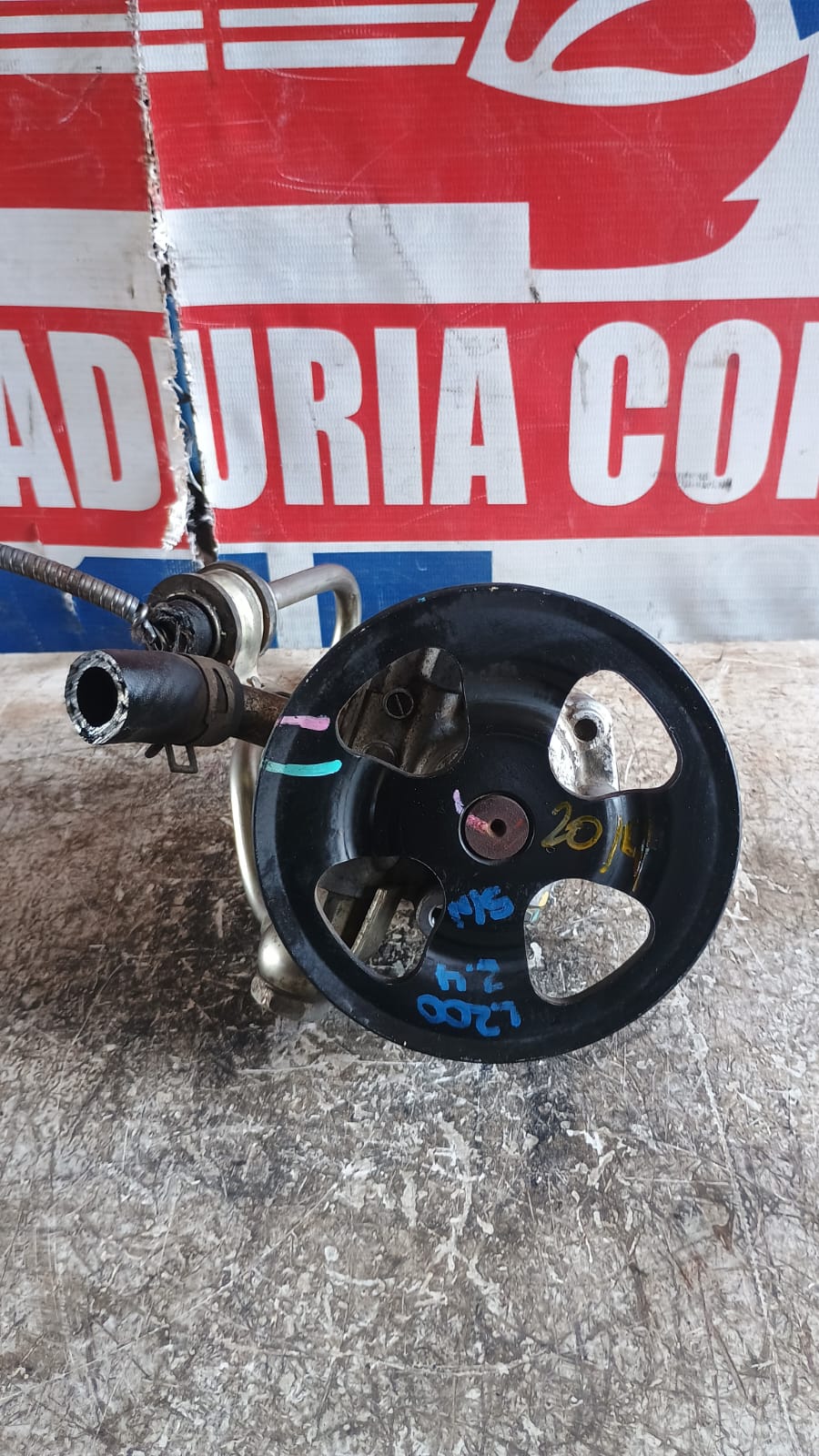 Bomba de direccion mitsubishi l200