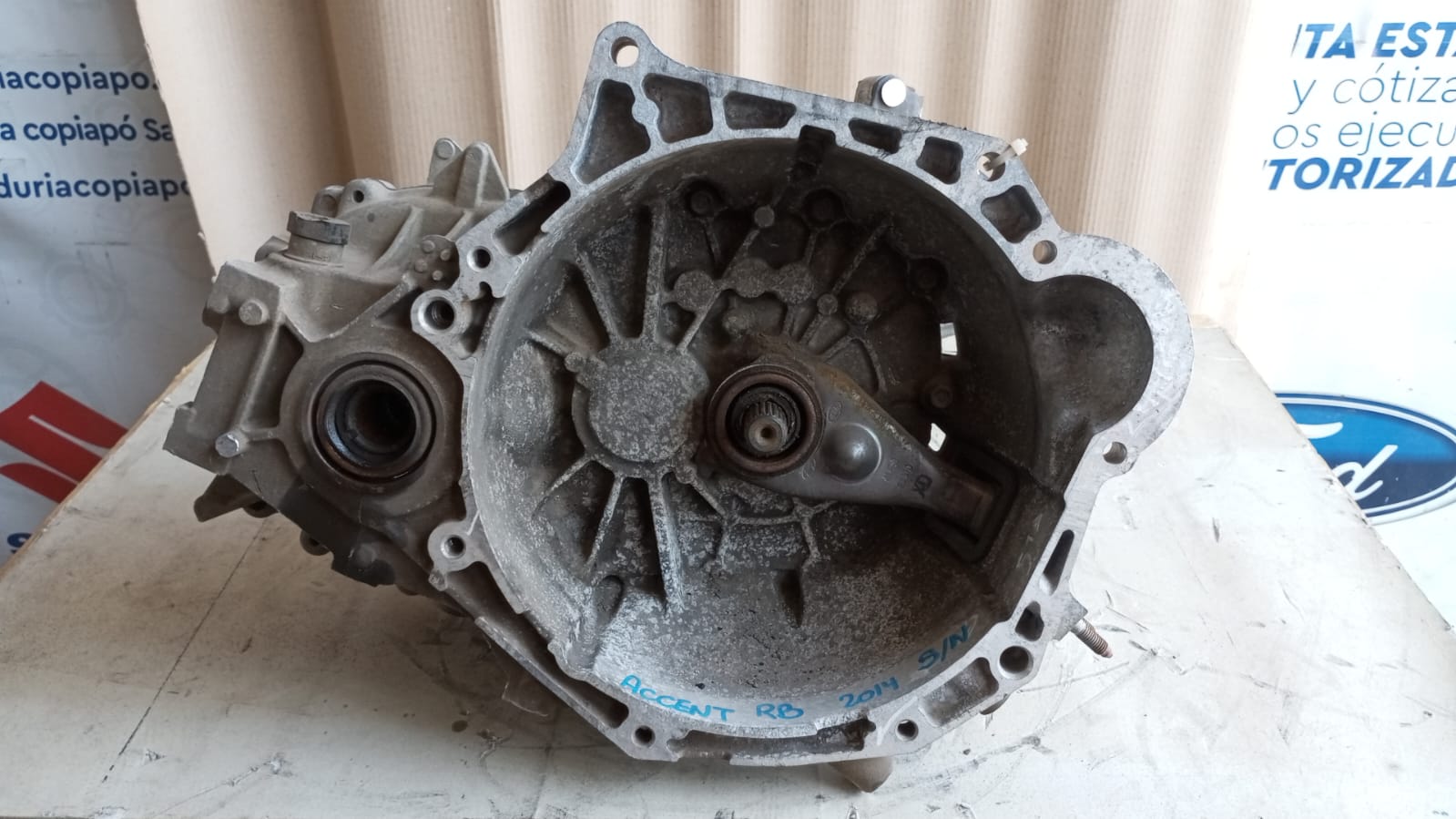 Caja de cambio mecanica hyundai accent rb