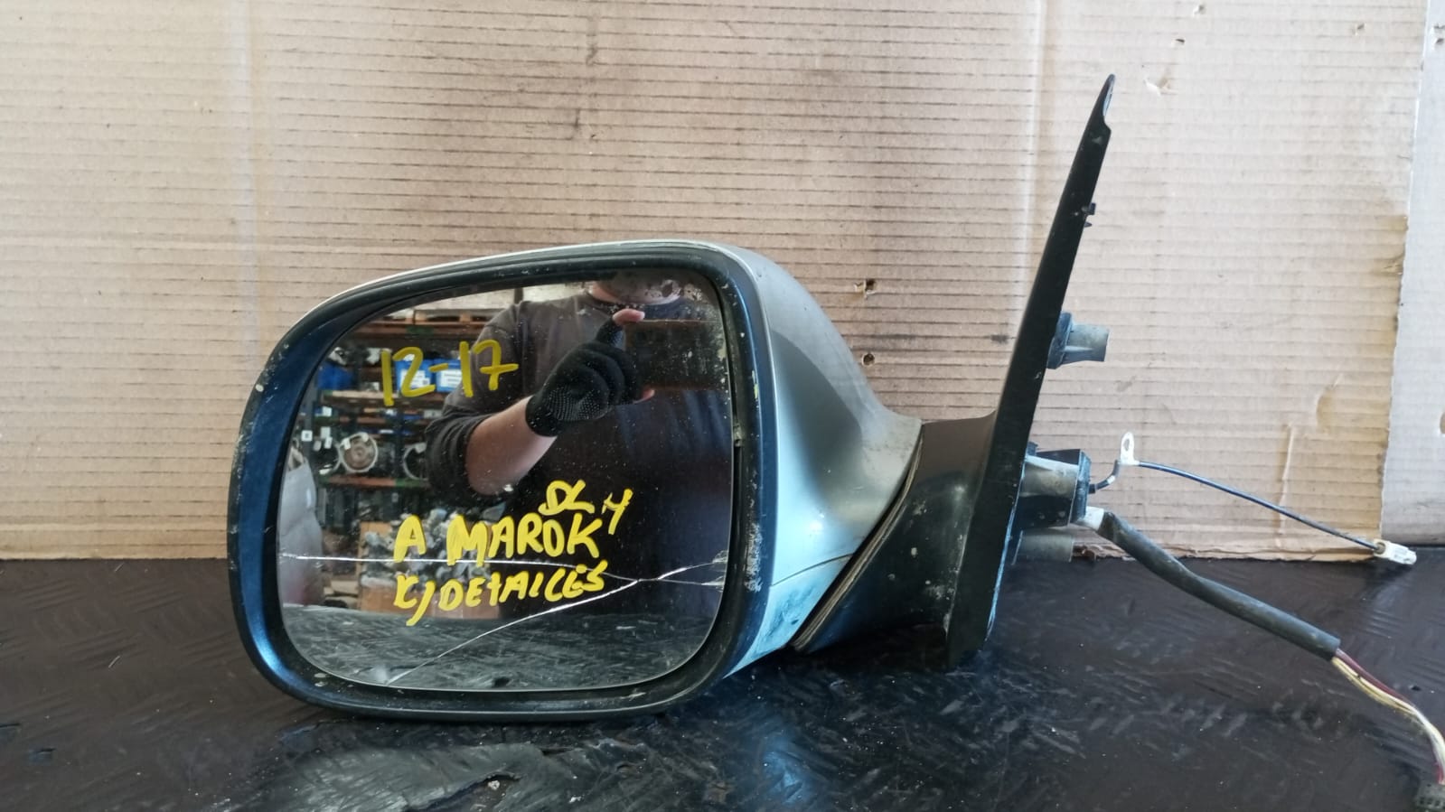 Espejo puerta izquierdo volkswagen amarok 2012 2013 2014 2015 2016 2017