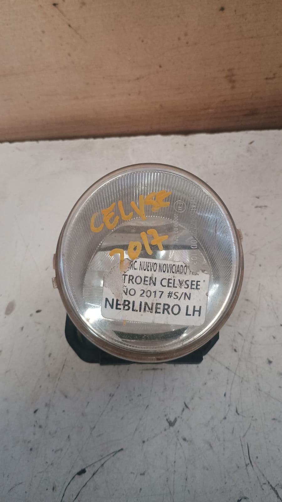 Neblinero izquierdo citroen celysee