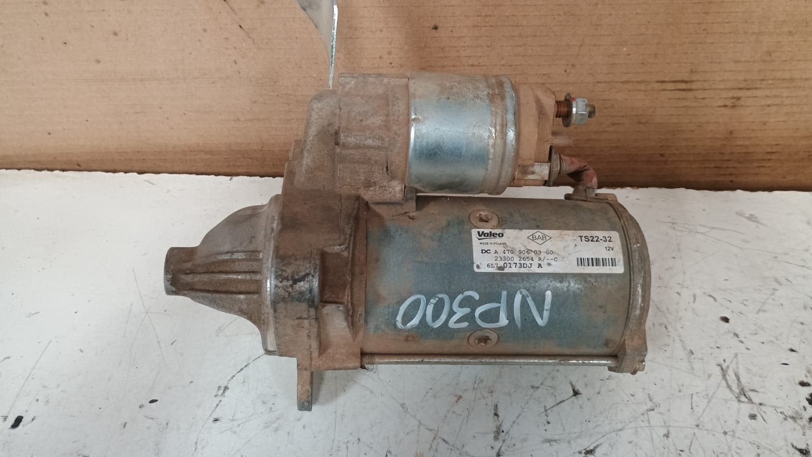 Motor de partida nissan np300 2016 2017 2018 2019