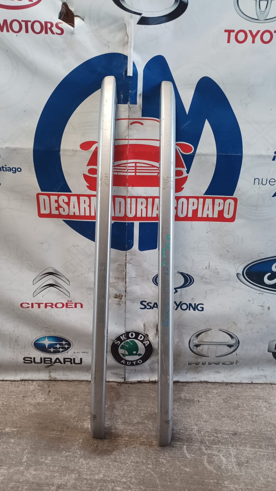 Barras de techo (par) nissan np300 2016 2017 2018 2019 2020