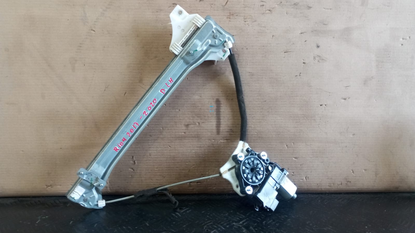 Cremallera alzavidrio delantera izquierda kia rio 4 2017 2018 2019 2020