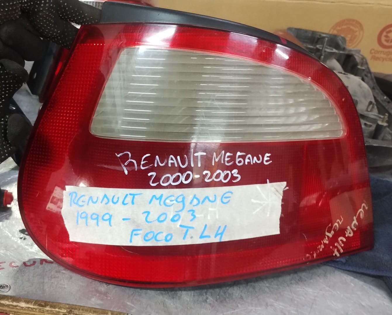 Foco trasero izquierdo renault megane 1999 2000 2001 2002 2003