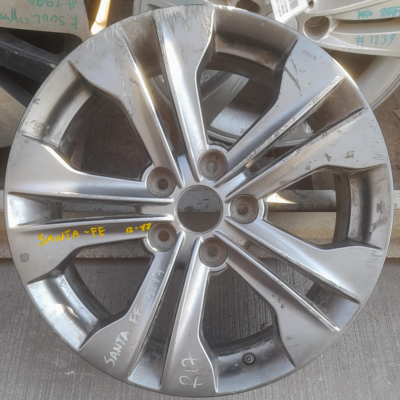 Llanta de aluminio hyundai santa fe
