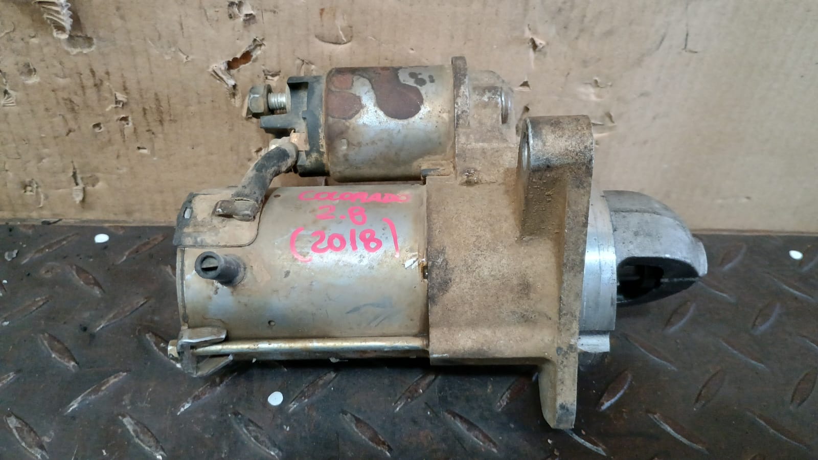 Motor de partida chevrolet colorado