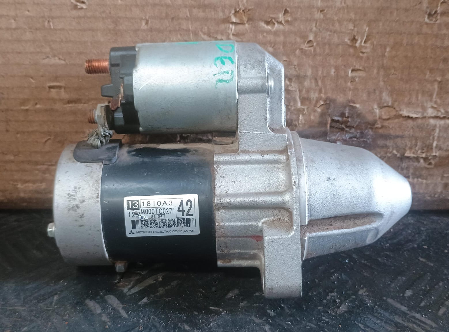 Motor de partida mitsubishi outlander