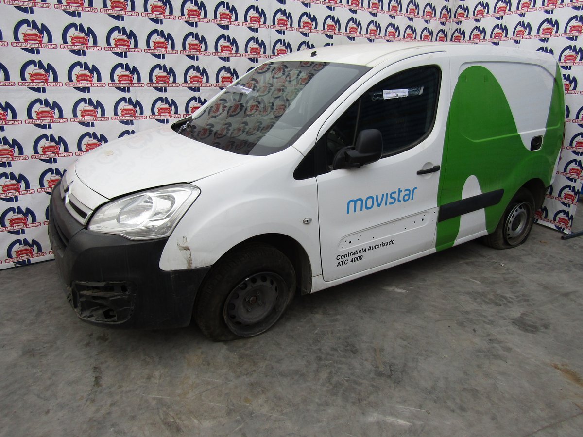 Repuestos Citroen Berlingo 2017 1.6 diésel 4x2 en Desarme