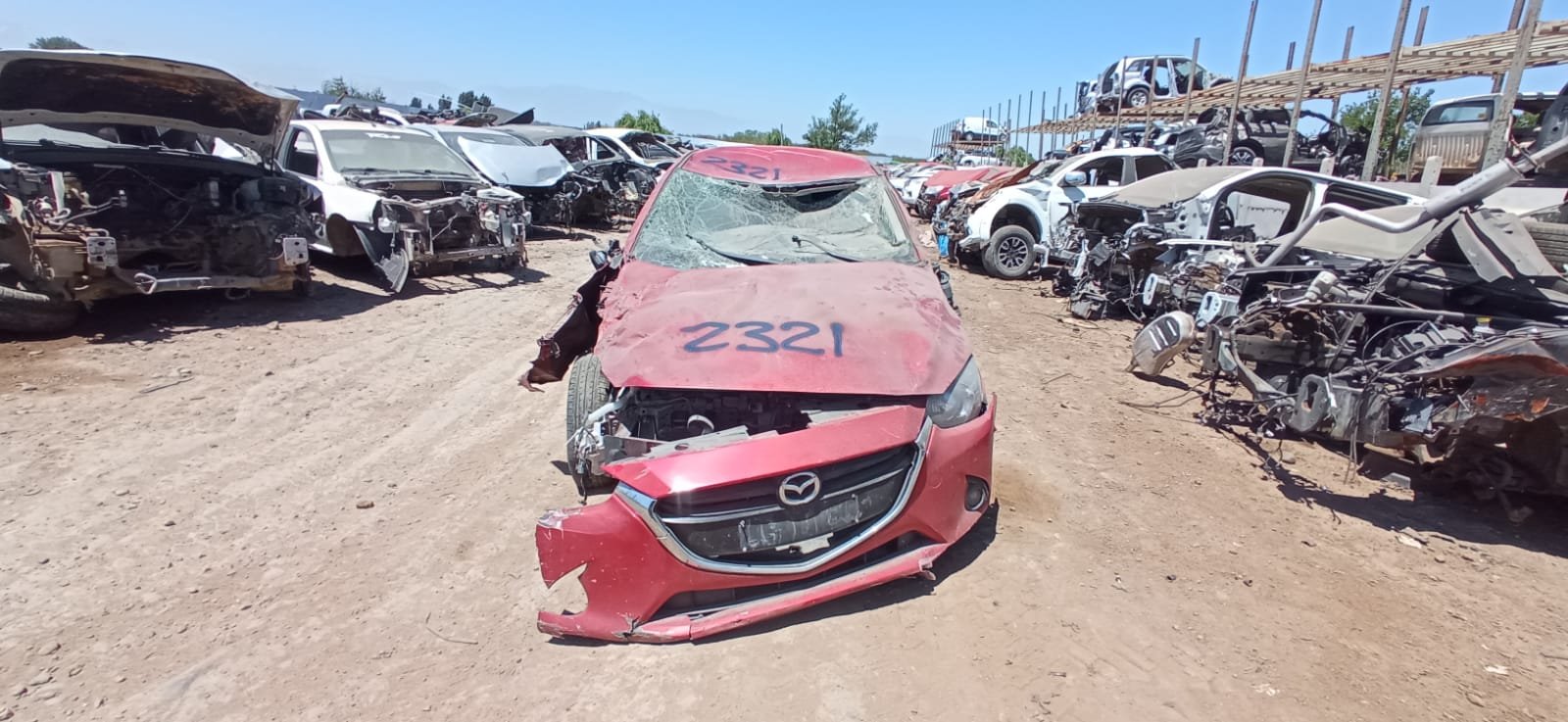 Repuestos Mazda 2 2016 1.5 bencinero 4x2 en Desarme