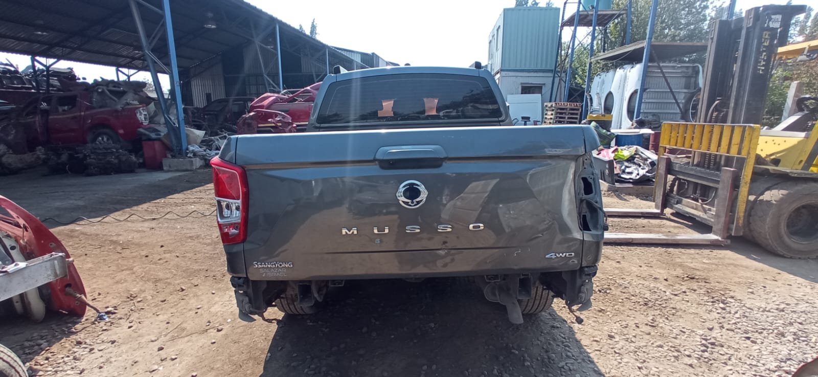 Repuestos Ssangyong Musso 2020 2.2 diésel 4x4 en Desarme