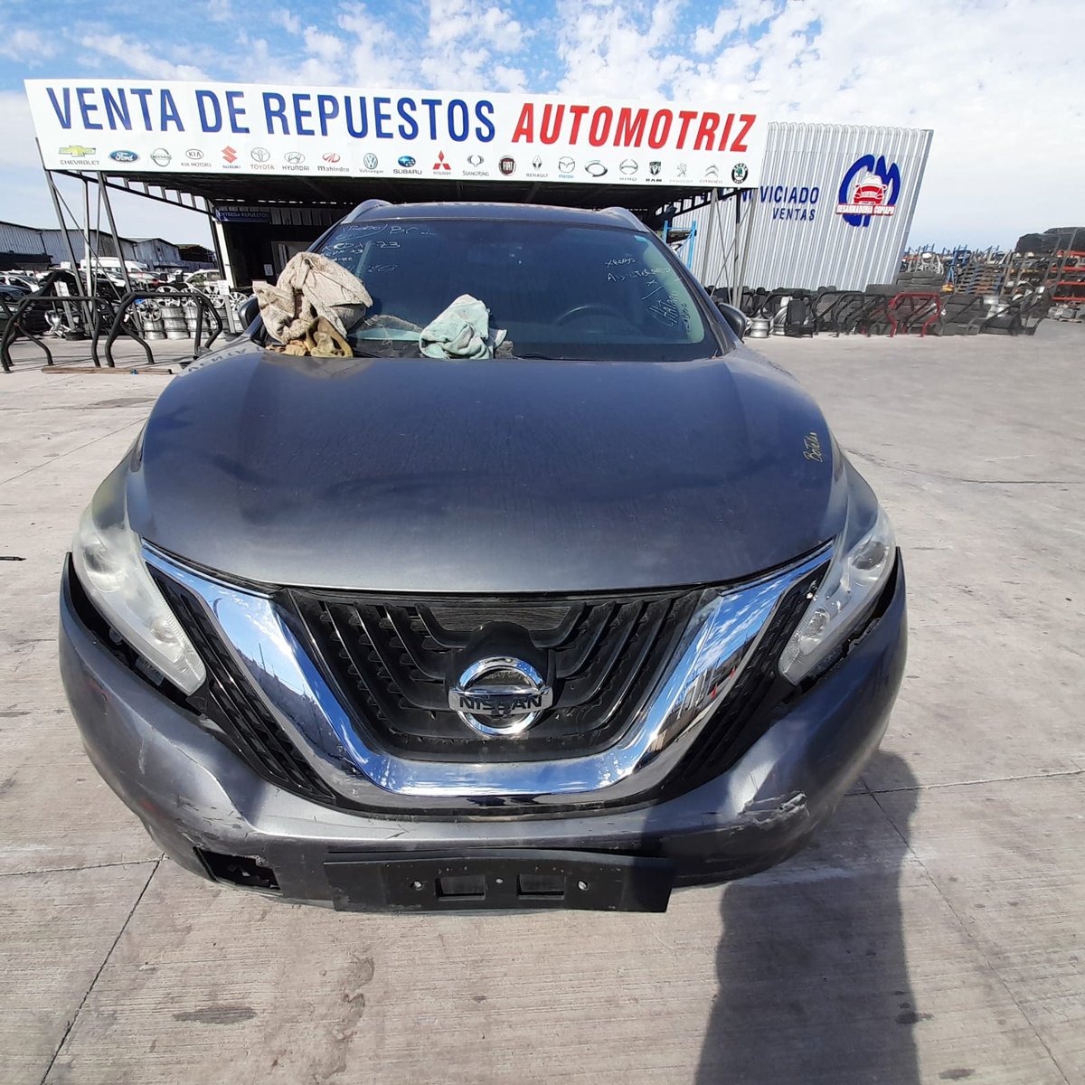 Repuestos Nissan Murano 2018 3.5 bencinero 4x4 en Desarme