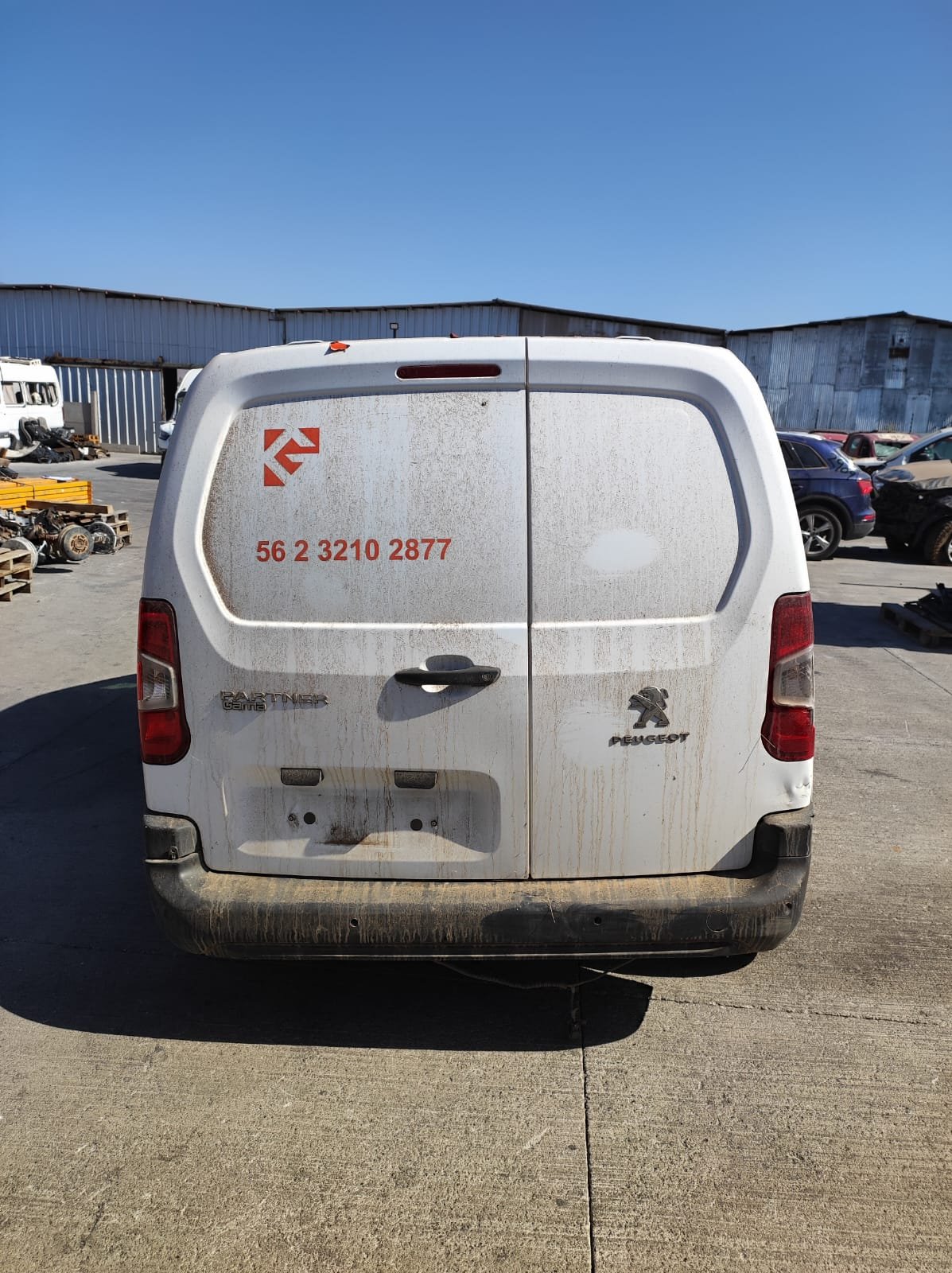 Repuestos Peugeot Partner 2022 1.6 diésel 4x2 en Desarme