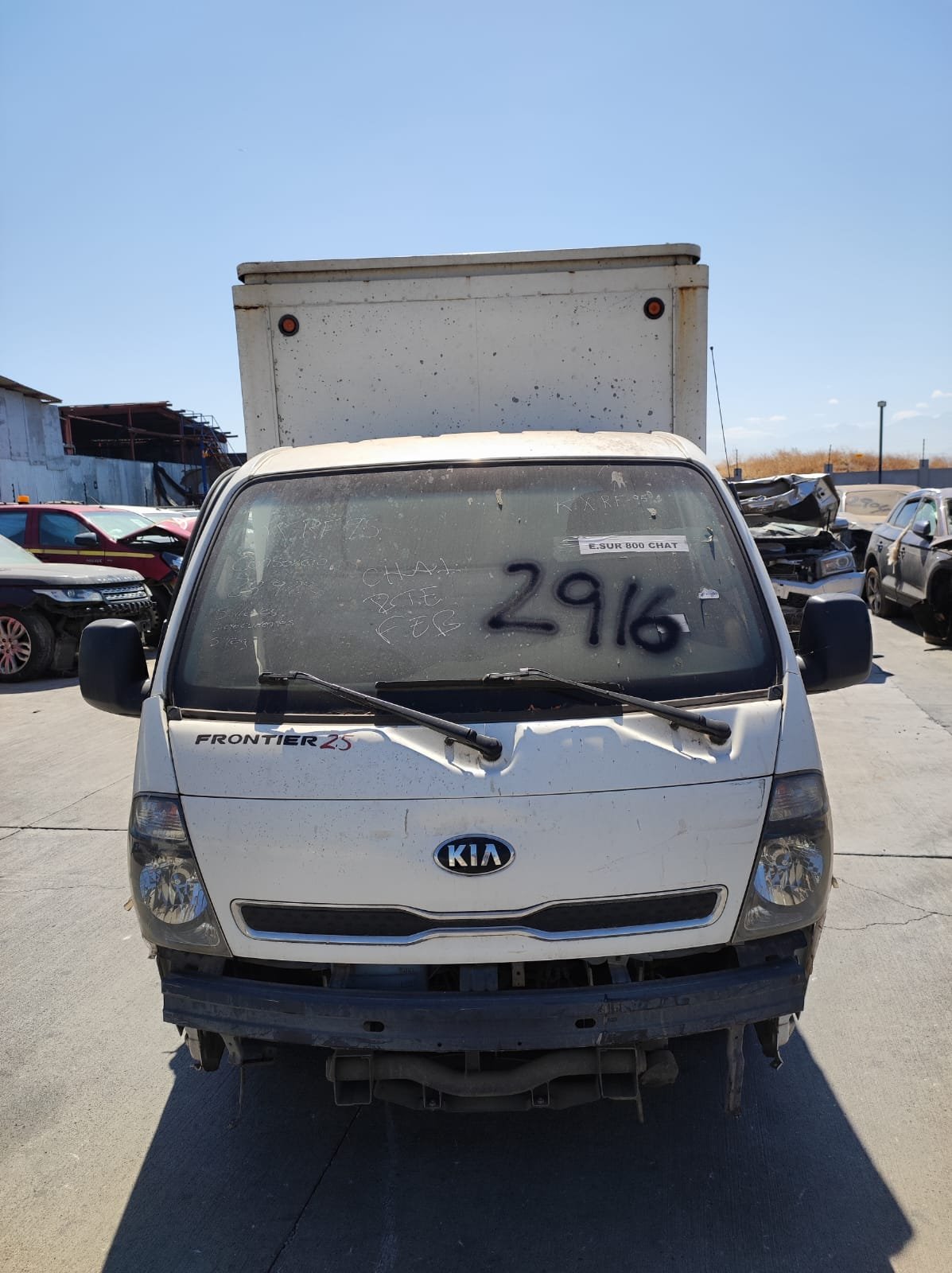 Repuestos Kia Frontier 2019 2.5 diésel 4x2 en Desarme