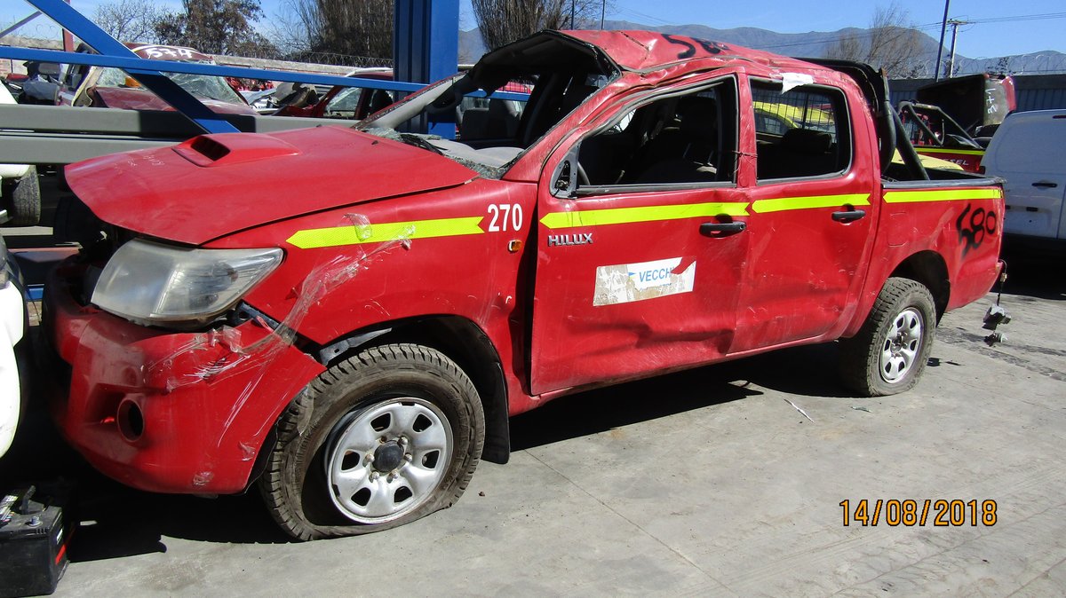 Desarme TOYOTA HILUX 2013