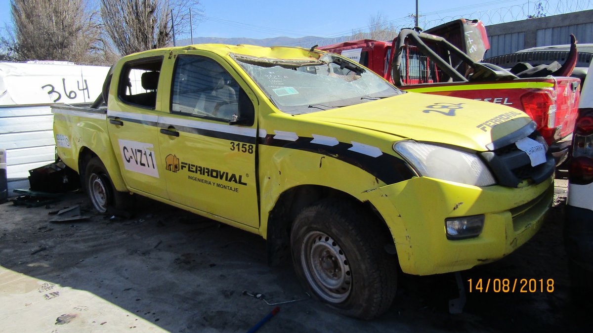 Repuestos Chevrolet Dmax 2015 2.5 diésel en Desarme