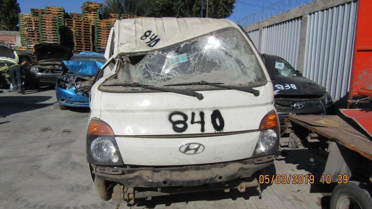 Repuestos Hyundai Porter 2014 2.5 diésel 4x2 en Desarme