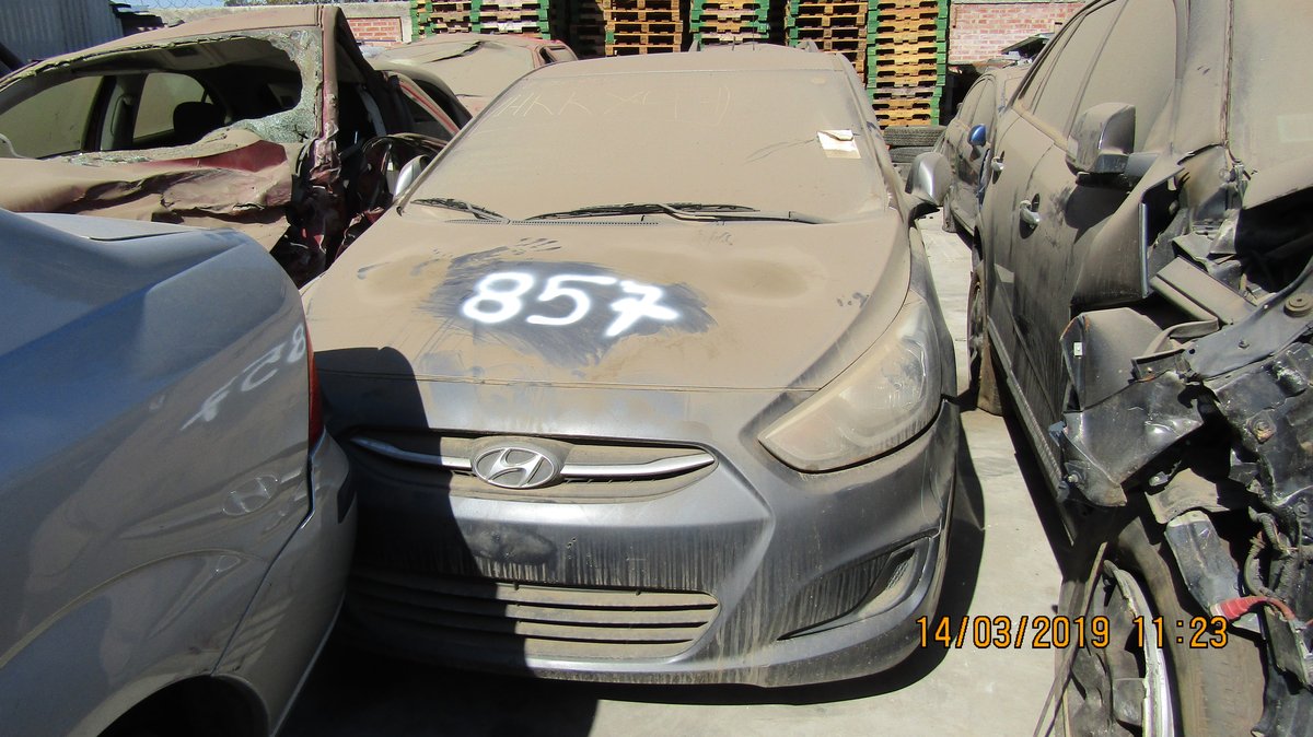 Repuestos Hyundai Accent Rb 2016 1.4 bencinero 4x2 en Desarme